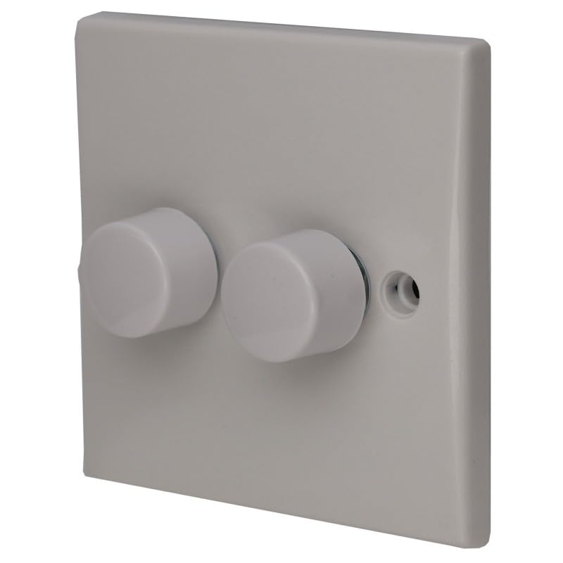 LumenEco Universal Dimmer Light Switch Rotary Knob, 6mm D-Spindle Replacement, Wall Mount LED Compatible, 21x20x15mm - Image 3