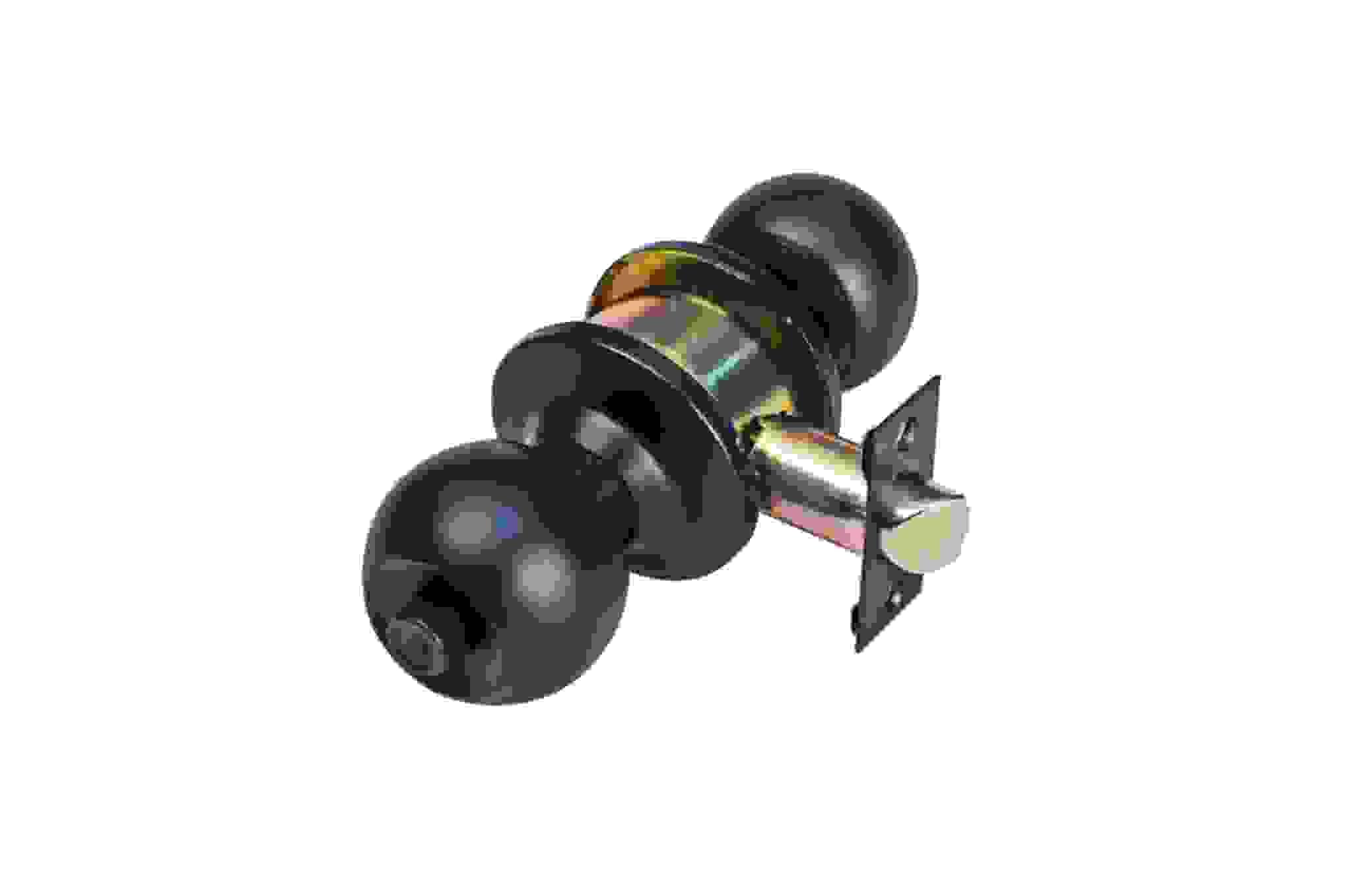Godrej Keyless Cylinder Lock | Single Panel Door Lock | Suitable for Residential Doors & Commercial Space | Backset 70mm | SS Knobs | Door Thickness 32mm to 45 mm | Matte Black Finish (B0CTKNYKBX) Amazon Price History, Amazon Price Tracker