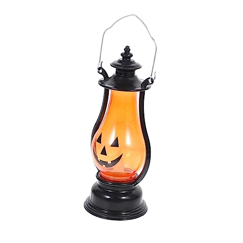 ULTECHNOVO Halloween Handheld Lanterns Pumpkin Decorative Lights for Indoor Outdoor Use for Halloween Easy to Hang Place Tabletop