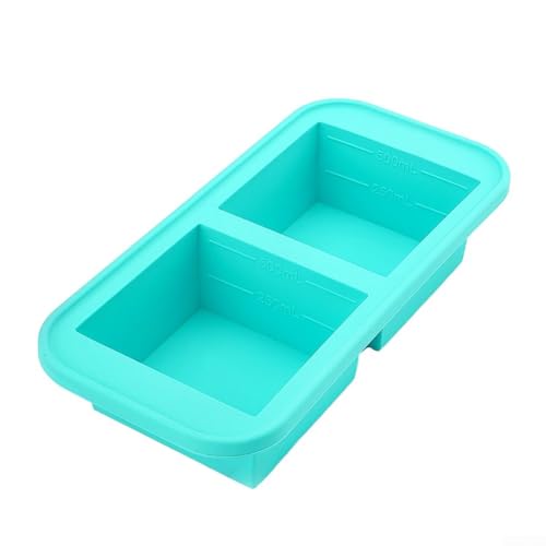 Plateau en silicone souple avec couvercle hermétique pour le stockage de la soupe et des sauces, résistant aux fuites et à la chaleur, convient pour four, micro-ondes, congélateur et lave-vaisselle (G