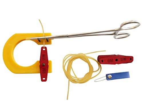 GM&BW Tube- attachant Jig, élastiques et Pochettes pour fabriquer Vos Propres Bandes de Remplacement