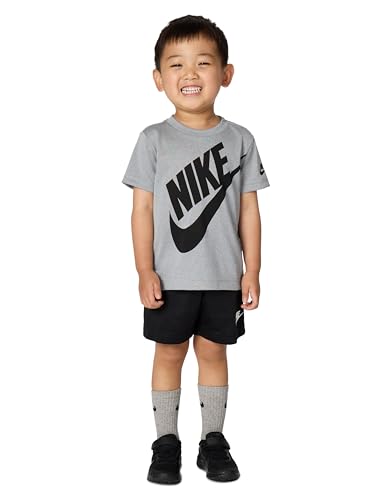 Image of Nike Boys' Dri-FIT Sportswear T-Shirt and Mesh Shorts 2-Piece Outfit Set