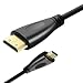 Produktbild Micro-HDMI-auf-Mini-HDMI-Kabel 4K-Hochgeschwindigkeits-Adapterkabel für Audio-Video-Signalübertragung, Kompatibel Mit Kamera-Tablet-Monitor