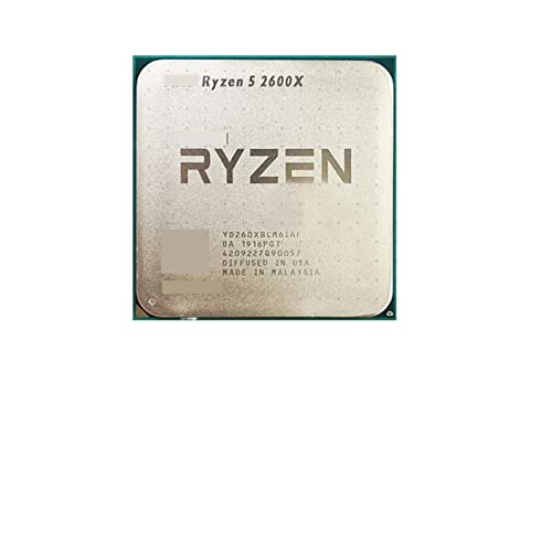 R 5 2600X R5 2600X 3.6 GHz 6 RA 12 Xbh 95W CPU vZbT YD260XBCM6IAF \Pbg AM4