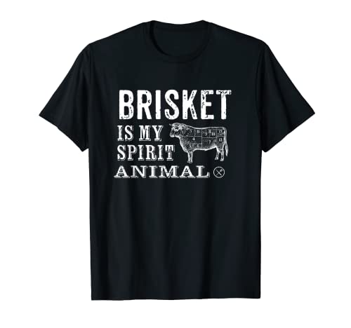 Brisket My Spirit Animal Funny Barbeque BBQ - Camiseta para hombre y mujer Camiseta