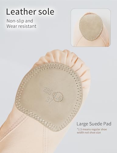 Dayrose Ballet Shoes for Girls, Highly Stretchy Split Sole Girls Ballet Slippers for Dance, Gymnastics4