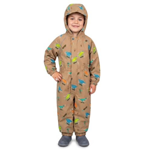 Image of JAN & JUL Cozy-Dry Snow & Rain Play Suit for Toddlers