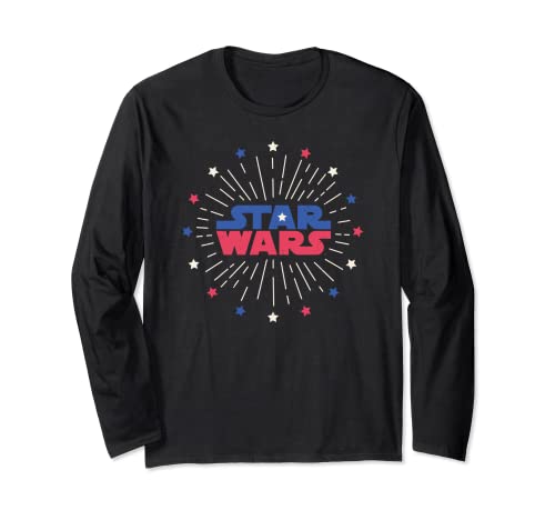 T-shirt Star Wars à manches longues pour le 4 Juillet et les soirées feu d'artifice d'été