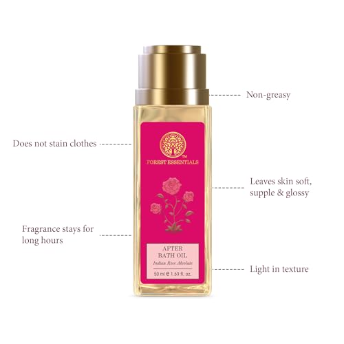 Forest Essentials After Bath Oil Indian Rose Absolute - Image 3