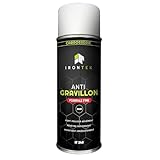 Antigrava negro protección baja de la caja 400 ml - IRONTEK | IT249 | Fuerte poder adherente | Fórmula Fine Pro | Anti-corrosión e insonorizante | Se puede pintar | Made in France (Fórmula Fine)
