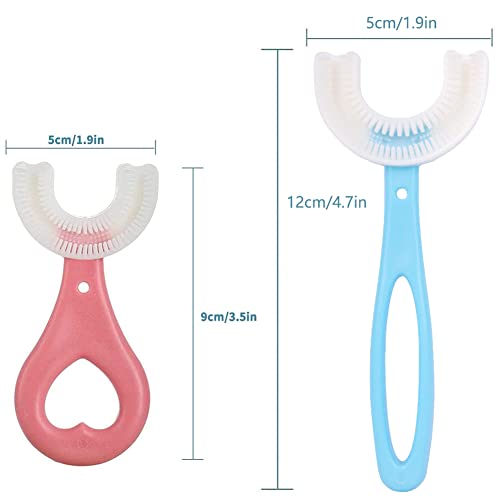 4 pezzi di spazzolino da denti per bambini a forma...