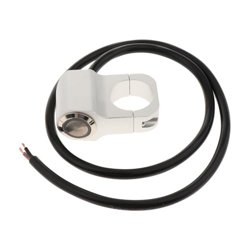 Interrupteur phare moto guidon etanche avec commande klaxon