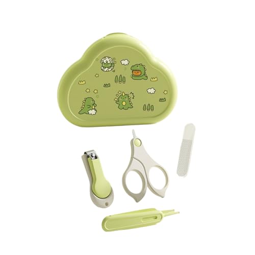 Infant Nails Maintenance Set Anti Pinch Nails Trimmers Ergonomic Nails Tool and Small Organiser Case for Newborns Care