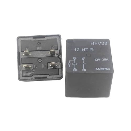 Relais 12V 35A HFV28-12-HT-R commutateur de puissance 4 broches pour boîtier électrique