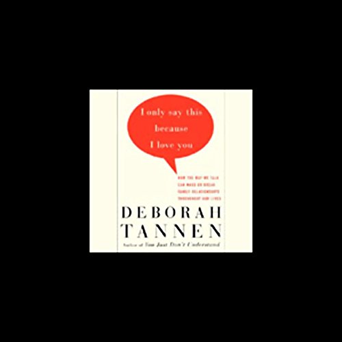 Cover art for I Only Say This Because I Love You