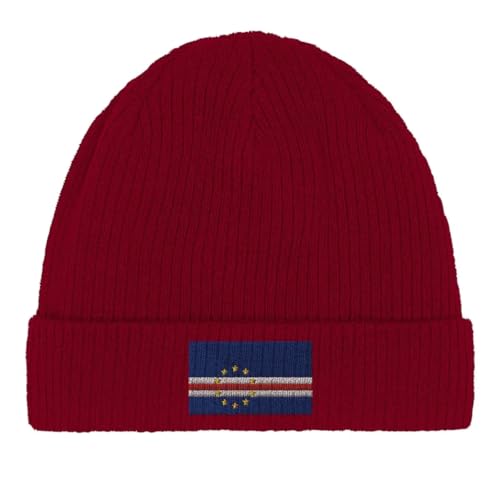 Bonnet en coton drapeau du Cap-Vert pour adulte confortable et leger