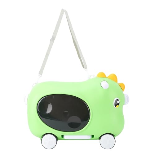 Valise à roulettes pour enfants Naroote avec pédale pliable et sangle de transport pour avion