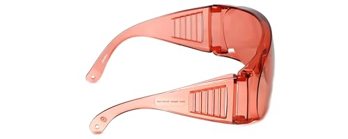 Image of Calabria Fit Over Safety Glasses | Polarized Sunglasses Over Glasses | Wrap Around Anti-Fog | Scratch Resistant | Unisex