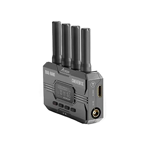 【公式販売店】ACCSOON CineView SE SDI & HDMI ワイヤレス映像伝送システム 送信機 ?0.05秒低遅延 350m/1200ftの伝送距離 1080p 60fps 2.4-5Ghz2.4-5Ghzデュアルバンド伝送技術 【日本語説