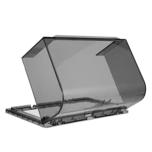 SEWOART 2pcs Switch Protection Box Switch Socket Protection Cover Adhesive Socket Cover Weatherproof Outlet Cover Outdoor Plug Receptacle Protector Clear Water-resist Socket Cover Black