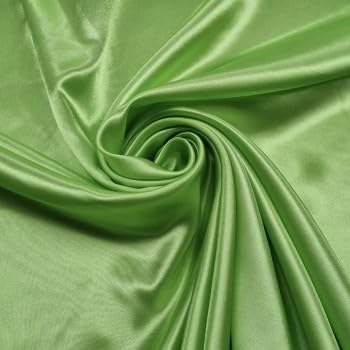 Tissu de Doublure Décoratif, Plusieurs Coloris au metre largeur 150 cm (Vert anis, 1 mètre x 1.50 m)