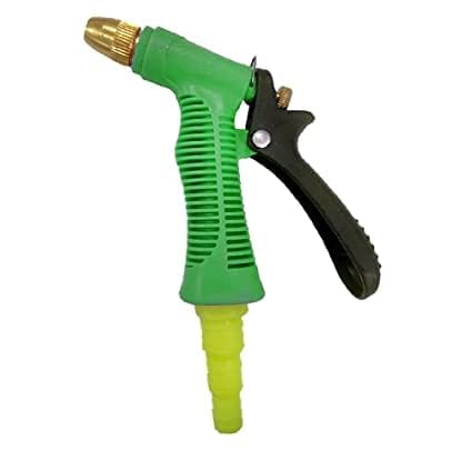 Vizora Brass Nozzle Spray Gun with 3/4" inch Key Clamp Water Spray Gun Brass Nozzle Water Spray for Car/Bike/Pet Hose Pipe (18 cm, Multicolour) (B0CXJ5W6KW) Amazon Price History, Amazon Price Tracker