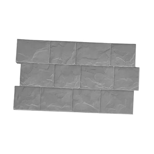 Gazechimp コンクリートスタンプマット コンクリート模型 シームレス 装飾 クラフトウェア