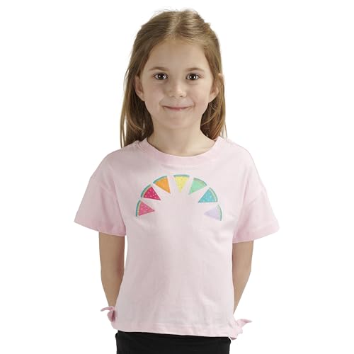 Lands' End Girls' Soft Cotton Short Sleeve Designer T-Shirt - Main Image