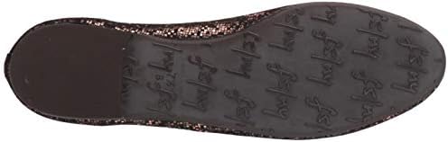 French Sole FS/NY Women's Jigsaw Ballet Flat, Bronze, 8.5 M US | Image 3