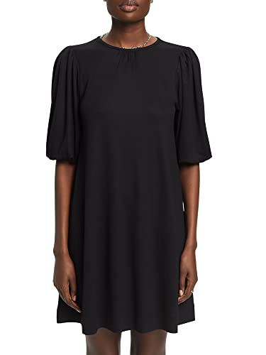 ESPRIT Damen 033CC1E303 Kleid, 001/BLACK, XL