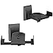 Suptek 2 Soporte de Pared para Altavoces, Universal Soporte Altavoces por Bose/ Edifier/ Hivi/ JBL/ Sony, Capacidad de Carga de hasta 25kg, Incline hacia Arriba y hacia Abajo & Gire - SPM201