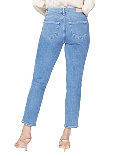PAIGE Women's Cindy Crop Exposed Button Fly High Rise4