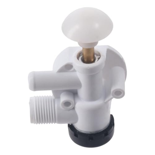 Image of RV Toilet Water Valve Kit, Polymer Construction Accessories Assembly Replacement Fit for Sealand, for EcoVac, for VacuFlush Toilet Models