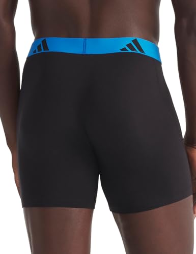 Image of Adidas Men's Boxer Shorts (Pack of 3) Boxer Brief Cyclist Underwear (Size S - 3XL) - Comfortable Underwear Men