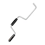 Quality Life Heavy Duty Winch Strap Winder for Flatbed Trailer, Solid Steel Winding Straps Roll-up Hand Roller, Tie-Downs Winch Straps for Truck Trailer 1PCS