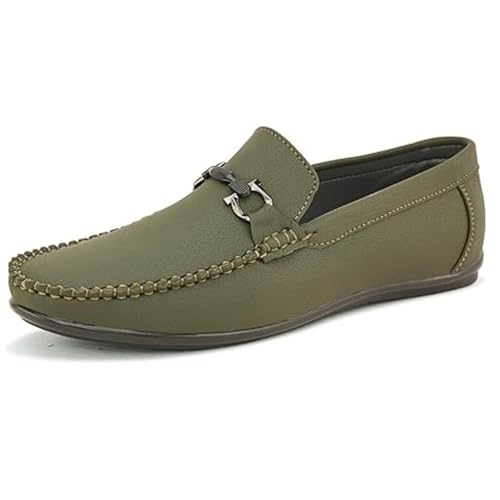 Image of SIR CORBETT Leather Loafers for Men (Size 6 to 13)