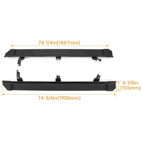 Estribos laterales para Ford Bronco 2021-2025 miniatura 2