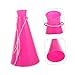 Homoyoyo 5pcs Cheer Megaphones for Sports Events Vibrant Colors Lightweight Noisemakers for Parties Outdoor Activities and School Functions