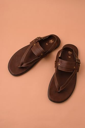 Image of Manyavar Plain |Men's Ethnic Jutti | Flip-Flops| Sandals for Men