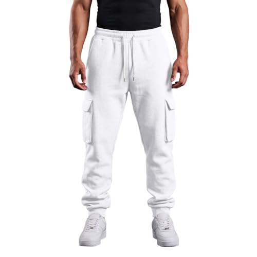 Cargo Pants for Men Casual Loose Fit Straight Leg Pants Hiking Pant - image 3