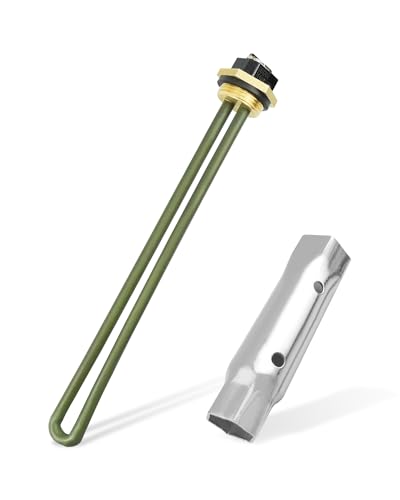 ANODZU 520900 RV Electric Hot Water Heater Element with Wrench Socket Fit for Suburban RV SW Series SW6DE SW12DE, 120V 1440W, Replace 520789 232794