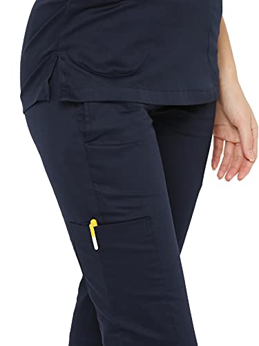 Image of Associated Uniforms Womens Cotton Slim Fit Scrub Suit with Lycra /Spandex /Stretch feel (LYCO)