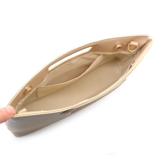 Image of Top Handle Straw Clutch Purses for Women Summer Evening Handbag Vacation Handbags Raffia Woven Beach Bags