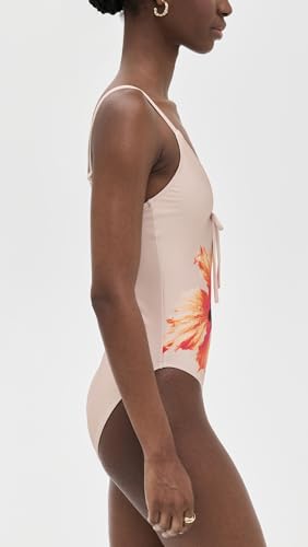 Good American Women's Satin Deep Dive One Piece4