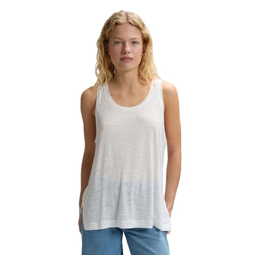 Lee Tank Top T-Shirt Femme débardeur sans manches en coton stretch basique