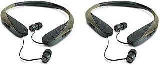 Walker's Razor XV Bluetooth Retractable Hunting Ear Bud Muff Headset (2 Pack)