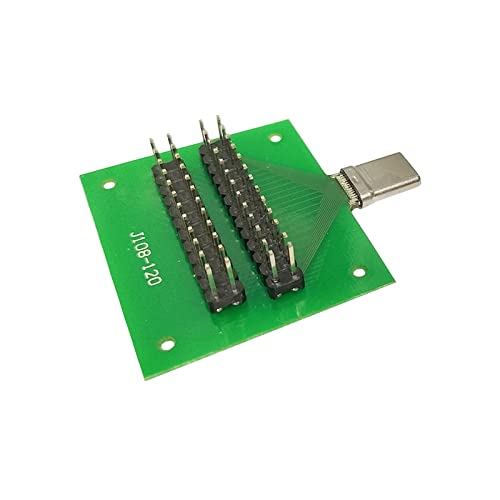Image of WLGQ USB 3.1 TYPEC Male Test Board Two-Channel USB-C with PCB Test Socket