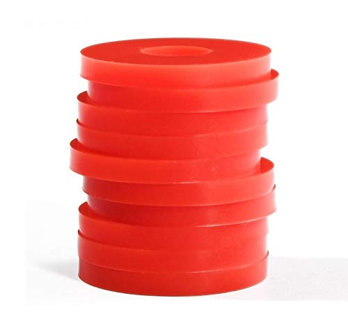 Litorange Grolsch Gaskets Silicone Seals - For Swing Top Bottles-40 Pack Combo Pack Red, Made From Soft Silicone (Not Rubber, Better Sealing Than Rubber) #TOP1