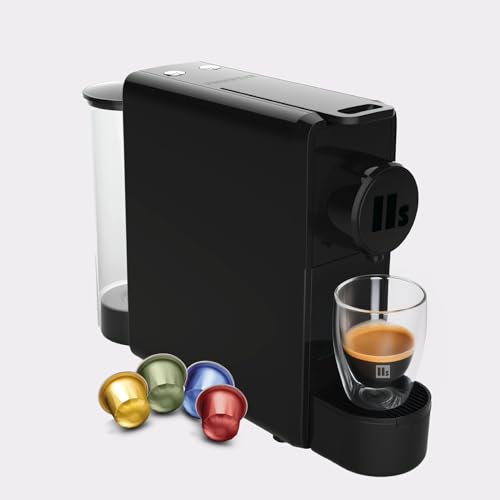 Image of ELEVENS ONE | Coffee Capsule Machine (Graphite Color) | Espresso Coffee Pod Machine | 19 Bar Pressure | Compatible With Nespresso Pods | Fast Heating System | One Touch Operation | 1100W