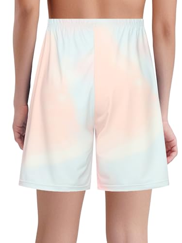 Kids Girls Tie Dye Athletic Shorts Loose Dry Fit Running Shorts Workout Gym Sports Short for Kids2